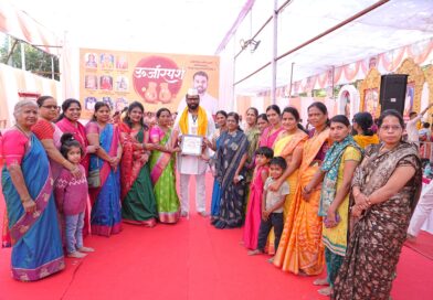 भोसरीत पादुका दर्शनाचा अभूतपूर्व सोहळा संपन्न