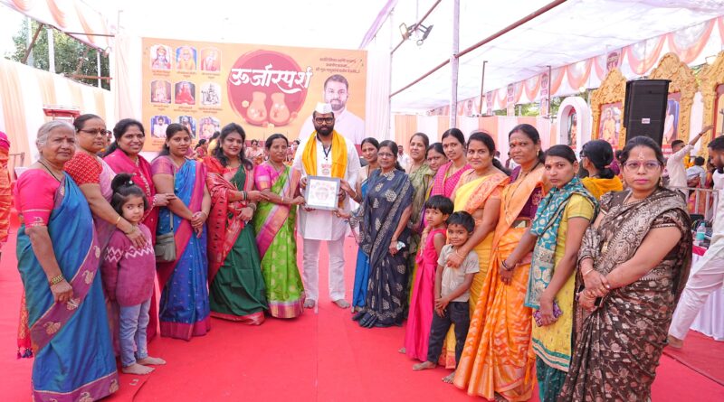 भोसरीत पादुका दर्शनाचा अभूतपूर्व सोहळा संपन्न