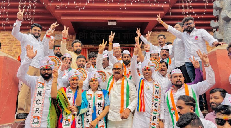 प्रभाग ७ मध्ये राष्ट्रवादीच्या प्रचाराचा झंझावात !